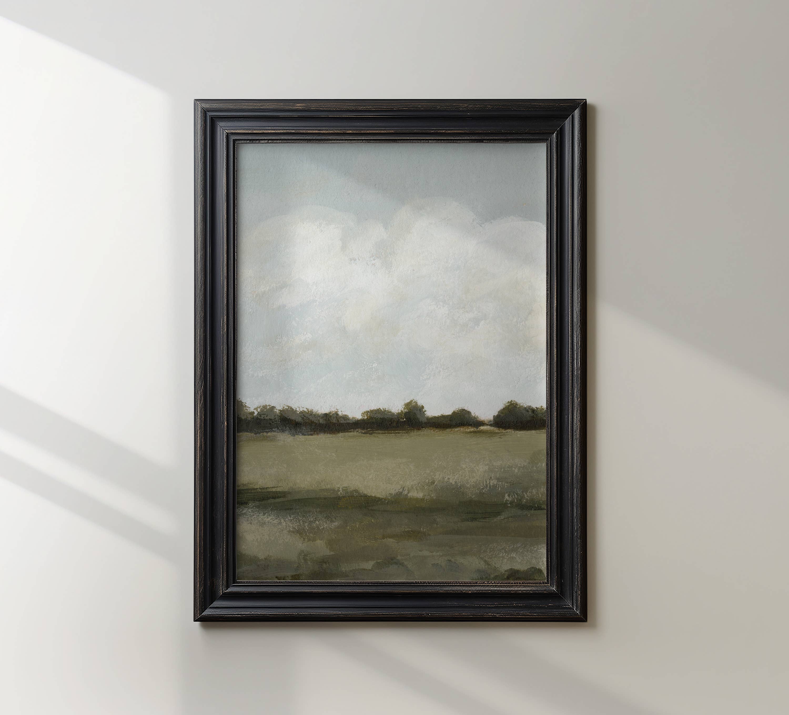 Hyggely - Wholesale Art Print - Prairie Fields II | Landscape Art | Road Trip Series | RT1191
