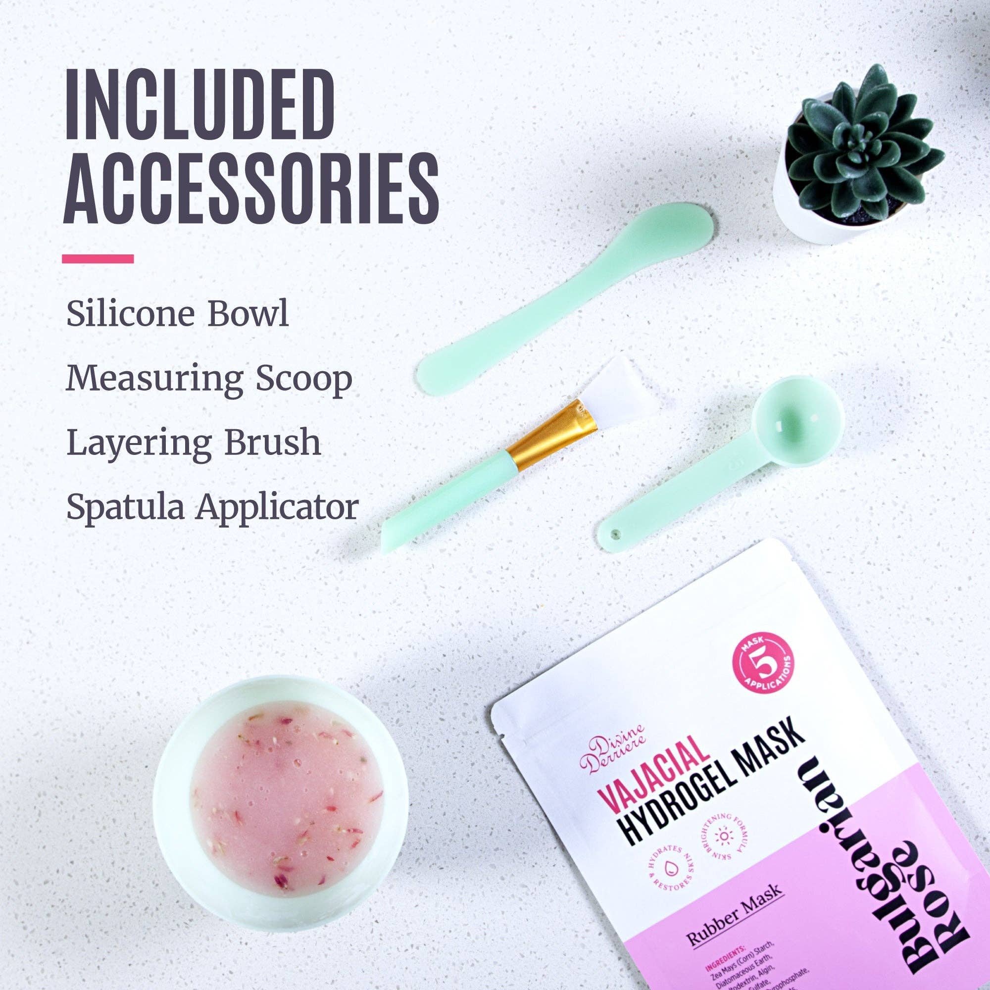 Divine Derriere - Vendita all'ingrosso Maschera viso - Kit hydrogel vajacial - acido ialuronico17