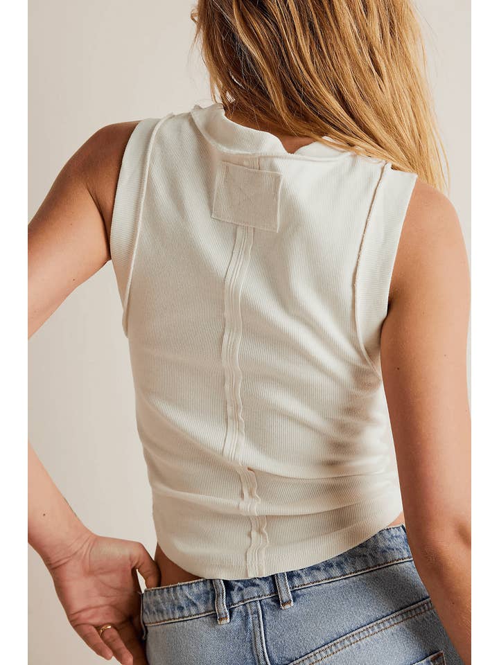 Sweetkama - Wholesale Tank Top - Women's - Ladies Ribbed Sleeveless Tank Top SKT278