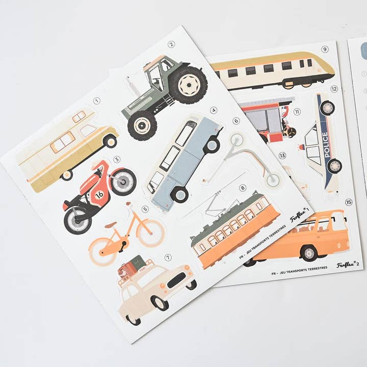 Ferflex - Wholesale Magnet - Kids & Baby - Magnet game — Land transport
1