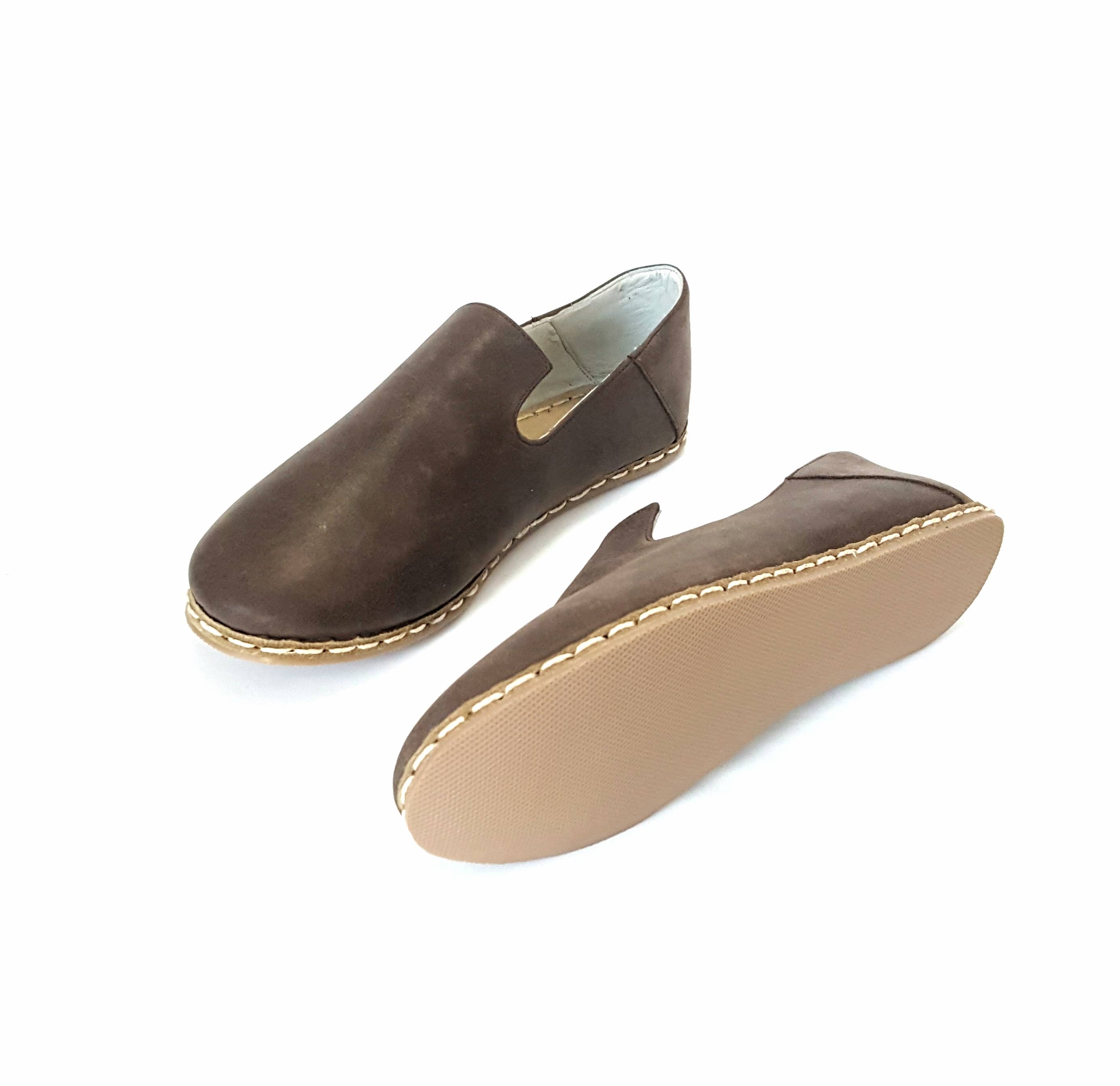 Nidalu Handmade - Wholesale Flats/Loafers - Unisex - Deniz Loafers in Bark (Unisex)4