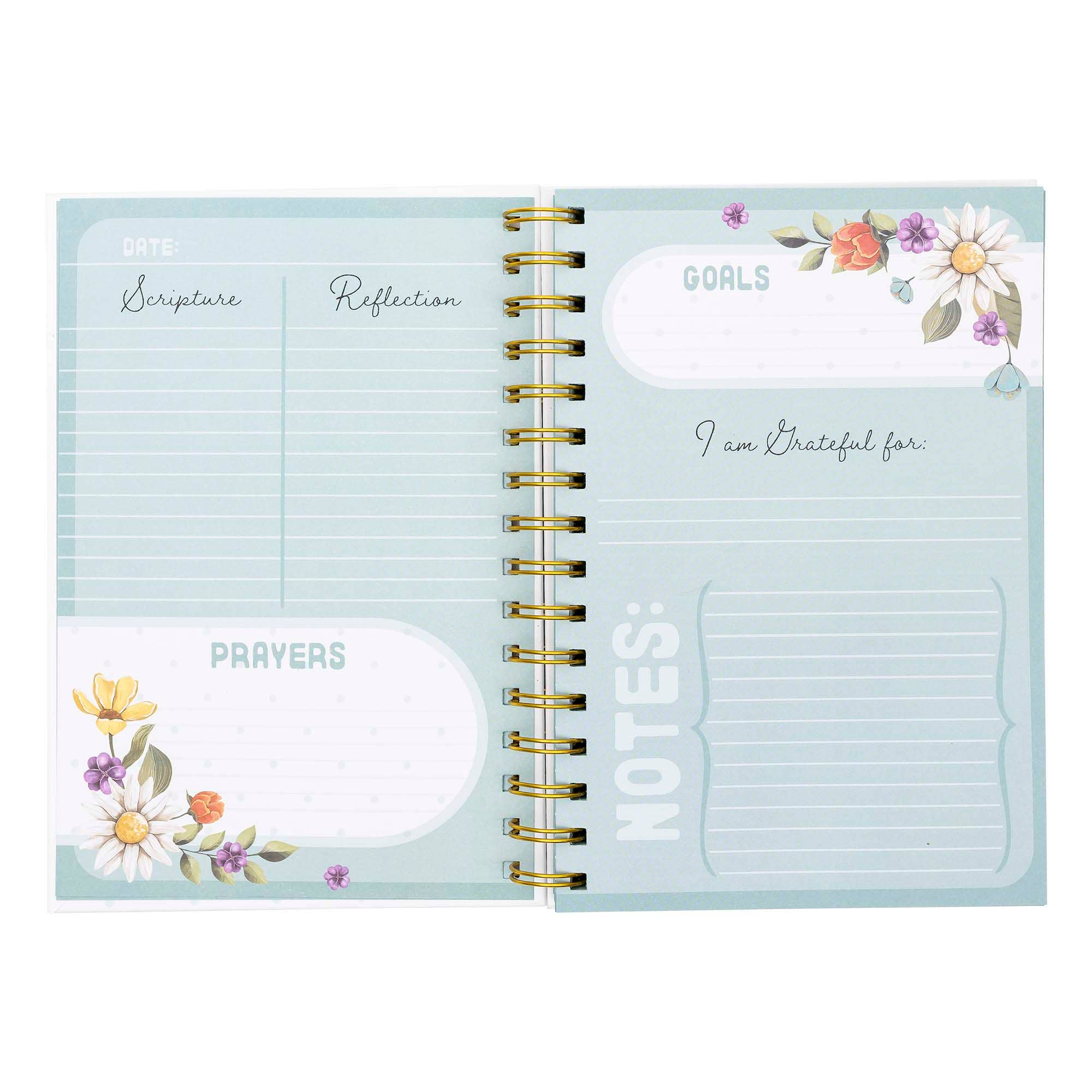 Divinity Boutique - Wholesale Journal/Diary - Spiral Journal: Prayer & Reflection (Psalm 116:7)2