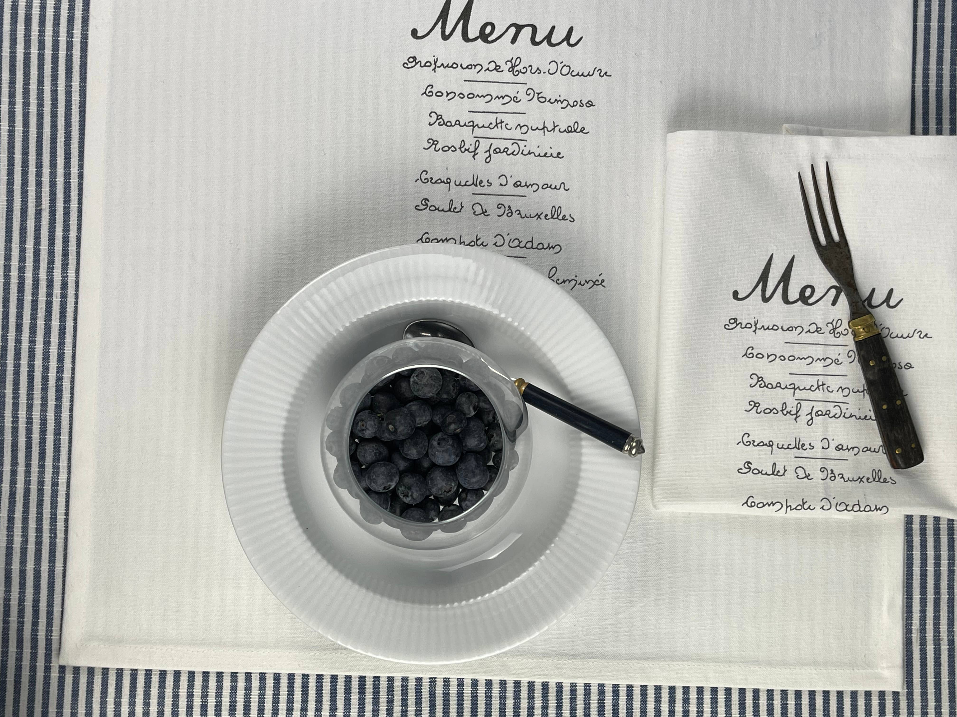 Danishville - Wholesale Tablecloth - MENU placemat1