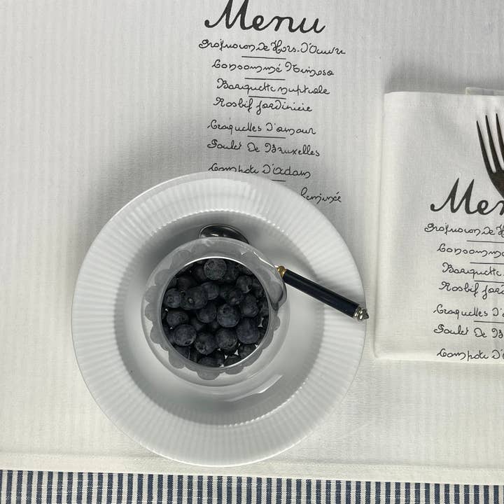 Danishville - Wholesale Tablecloth - MENU placemat1