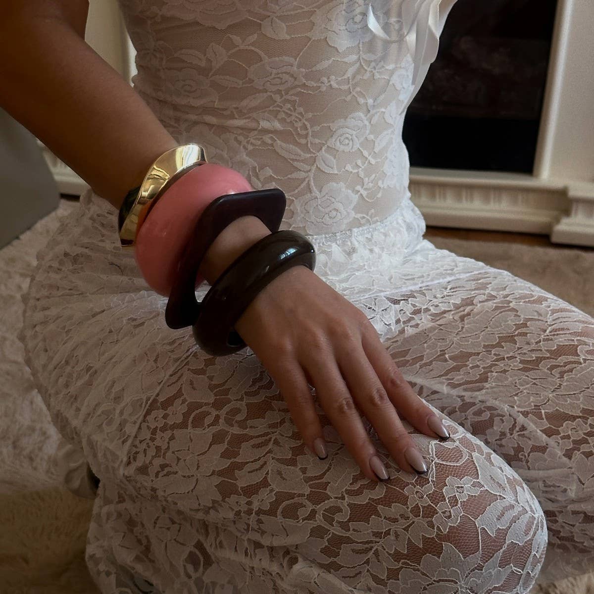 ACCITY - Wholesale Cuff Bracelet - NEW DESIGN HIGH-END SMOOTH RING BRACELET_CWMM30858