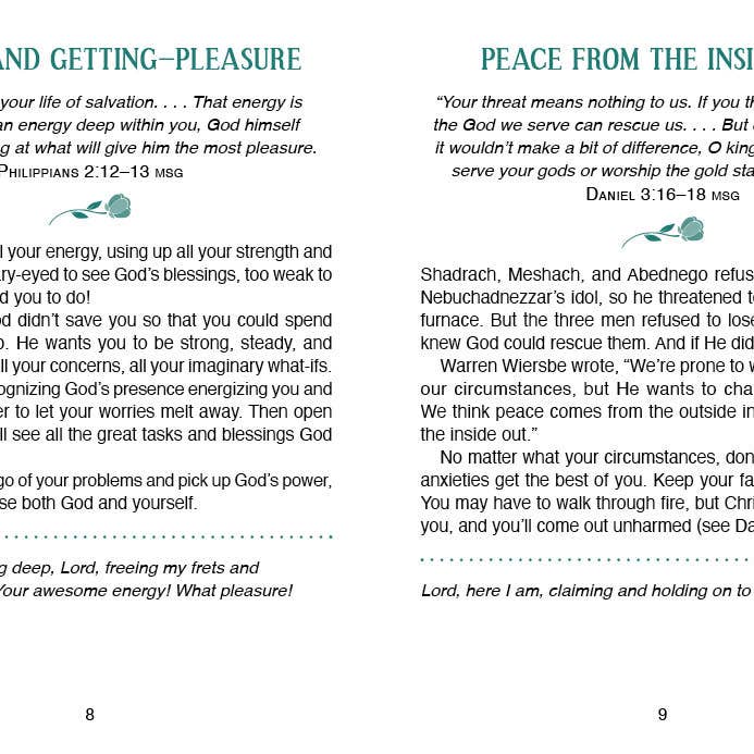 Barbour Publishing, Inc. - Wholesale Religion - Worry Less, Pray More Large Print2