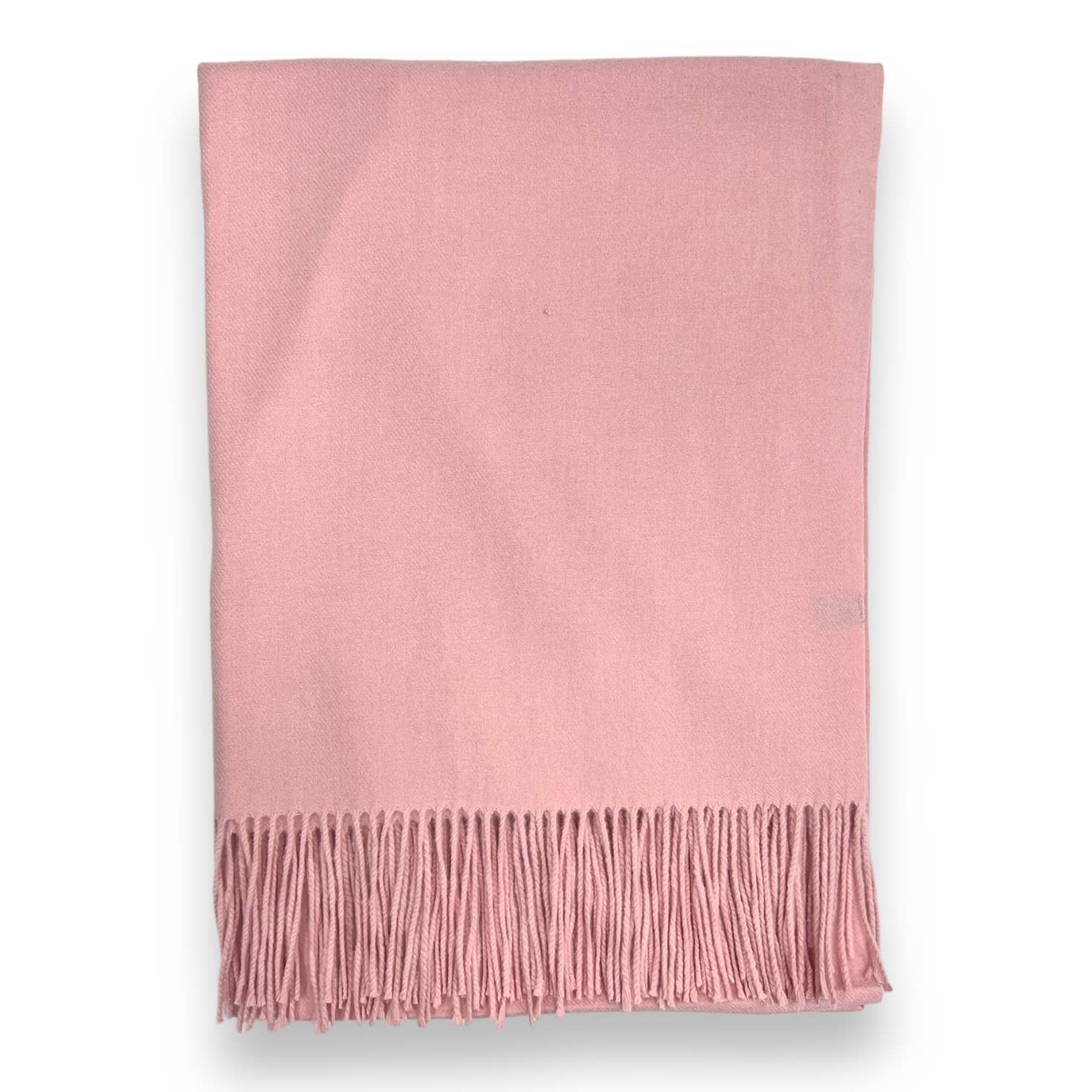 London Scarves - Wholesale Scarf - Women's - Classic Plain Cashmere Blend with Tassels  300 gr +0