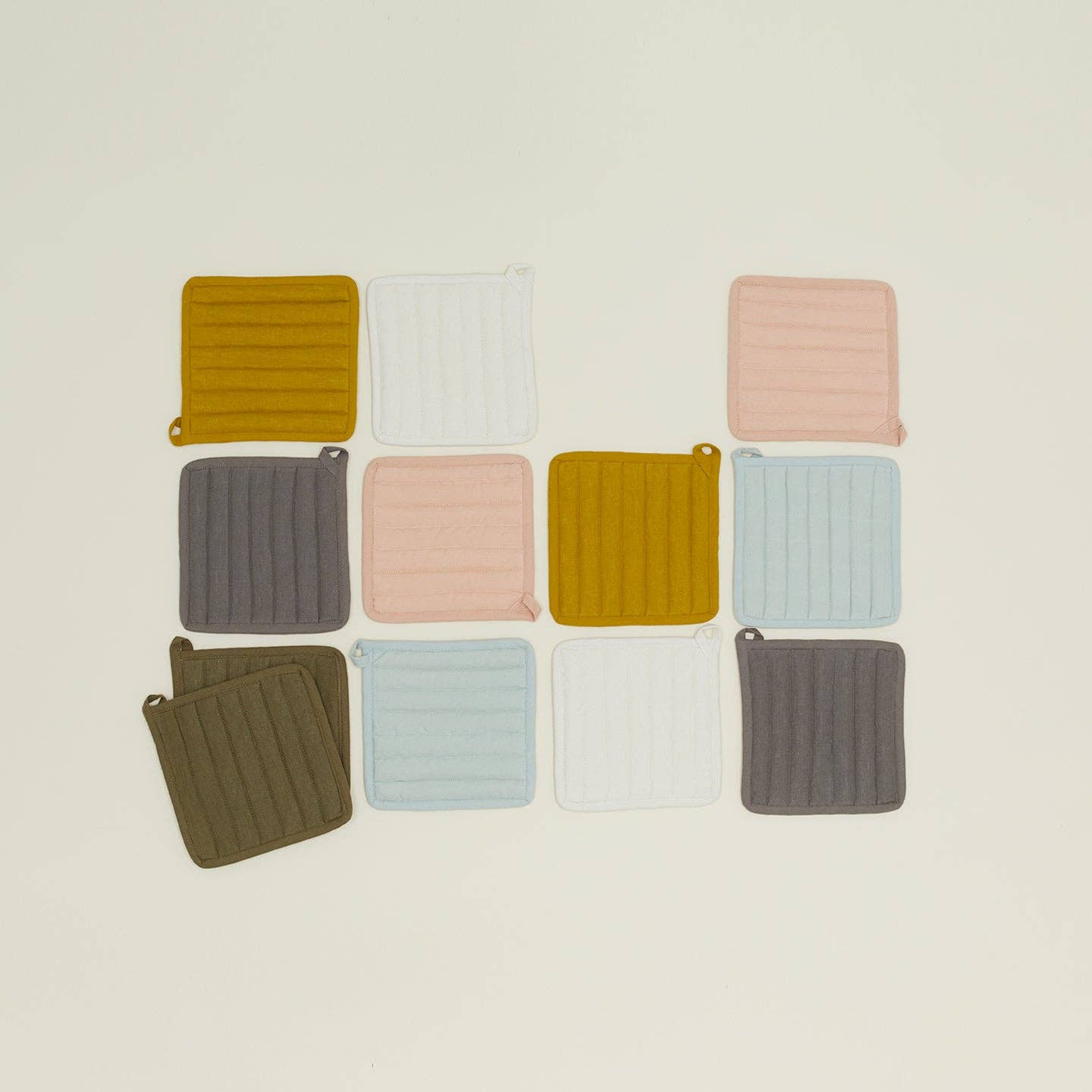 Hawkins New York - Wholesale Oven Mitt/Pot Holder - SIMPLE LINEN POT HOLDERS - SET OF 213