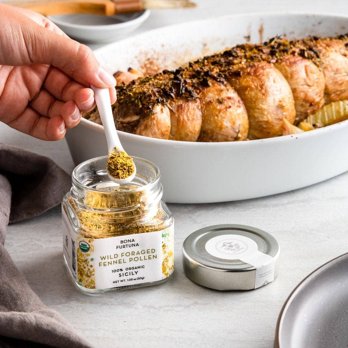 Bona Furtuna - Wholesale Dried Spice - Wild Foraged Fennel Pollen3