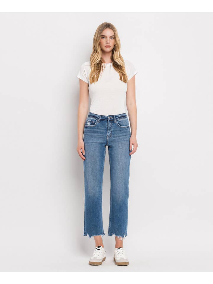 GALLANT HIGH RISE REGULAR STRAIGHT JEANS T6224 for wholesale on Faire3