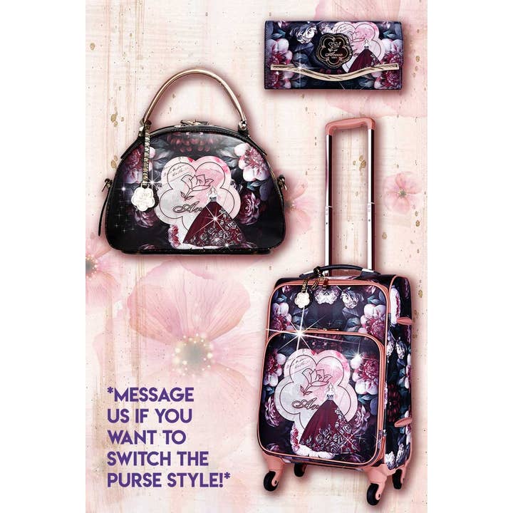 Brangio (Italy) Company Inc. - Wholesale Luggage - Arosa Floral 3-Piece Travel Set