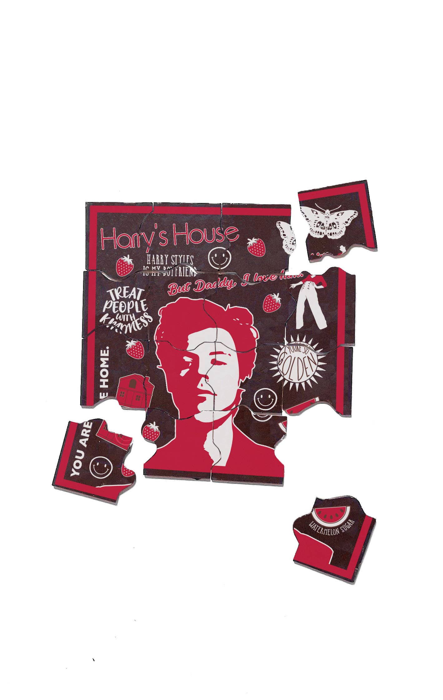Chouquette - Wholesale Chocolate Bar - Harry Styles Fan Club Chocolate Puzzle1
