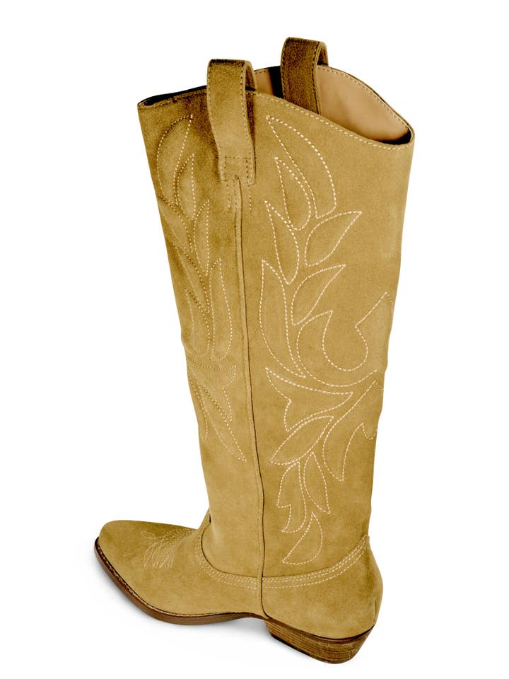 AUSTIN Tan Suede for wholesale on Faire