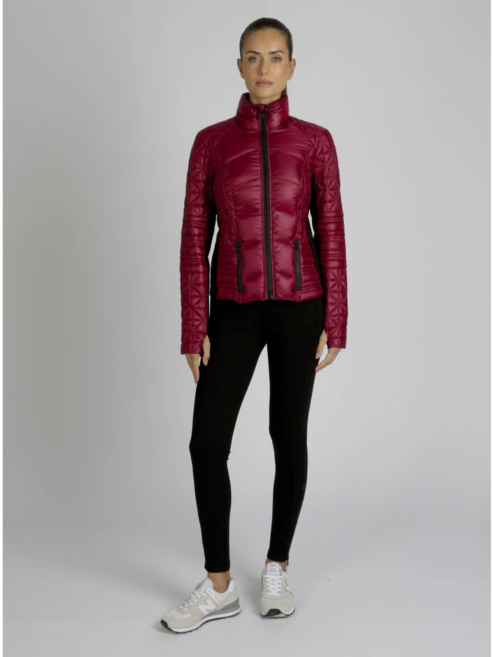 Blanc Noir - Wholesale Puffer Jacket - Women's - Lightweight Down Filled Packable Puffer JLS/NB11