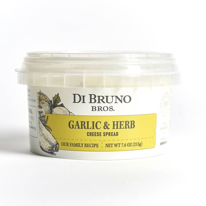 Di Bruno Bros. - Wholesale Cheese - Roasted Garlic & Herb Cheese Spread (Case of 6)