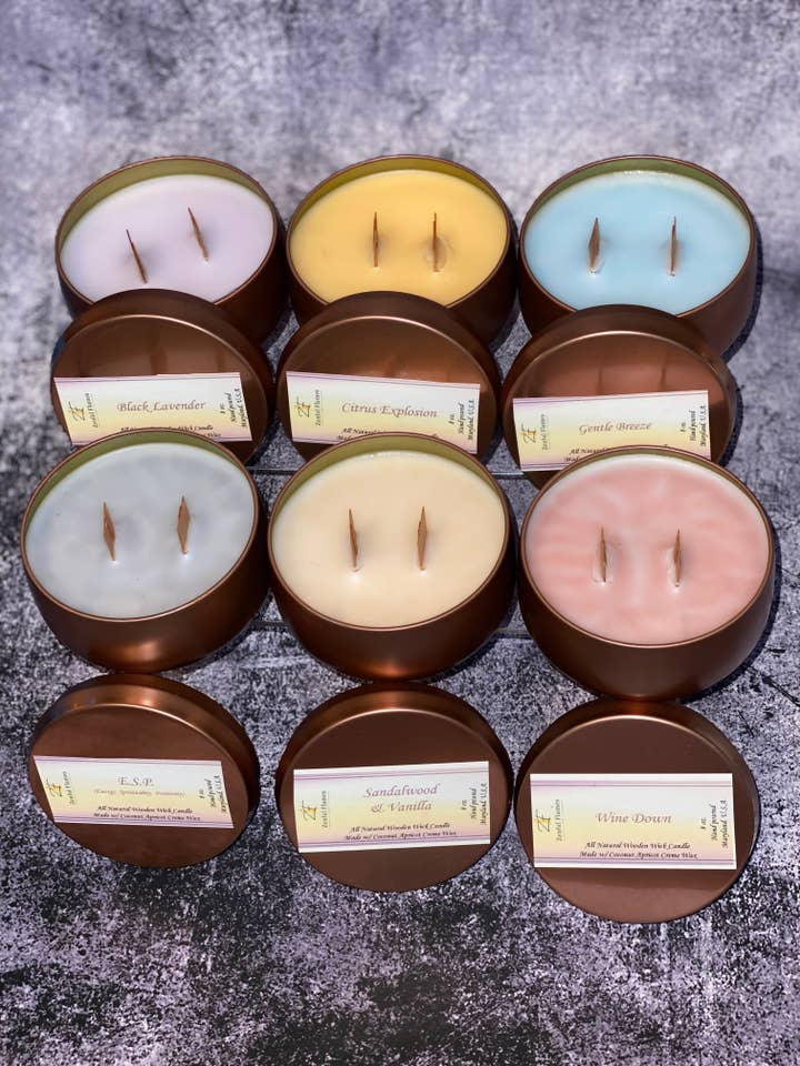 Zenful Peace Collection 8 oz. for wholesale by Zenful Flames Candle Co.