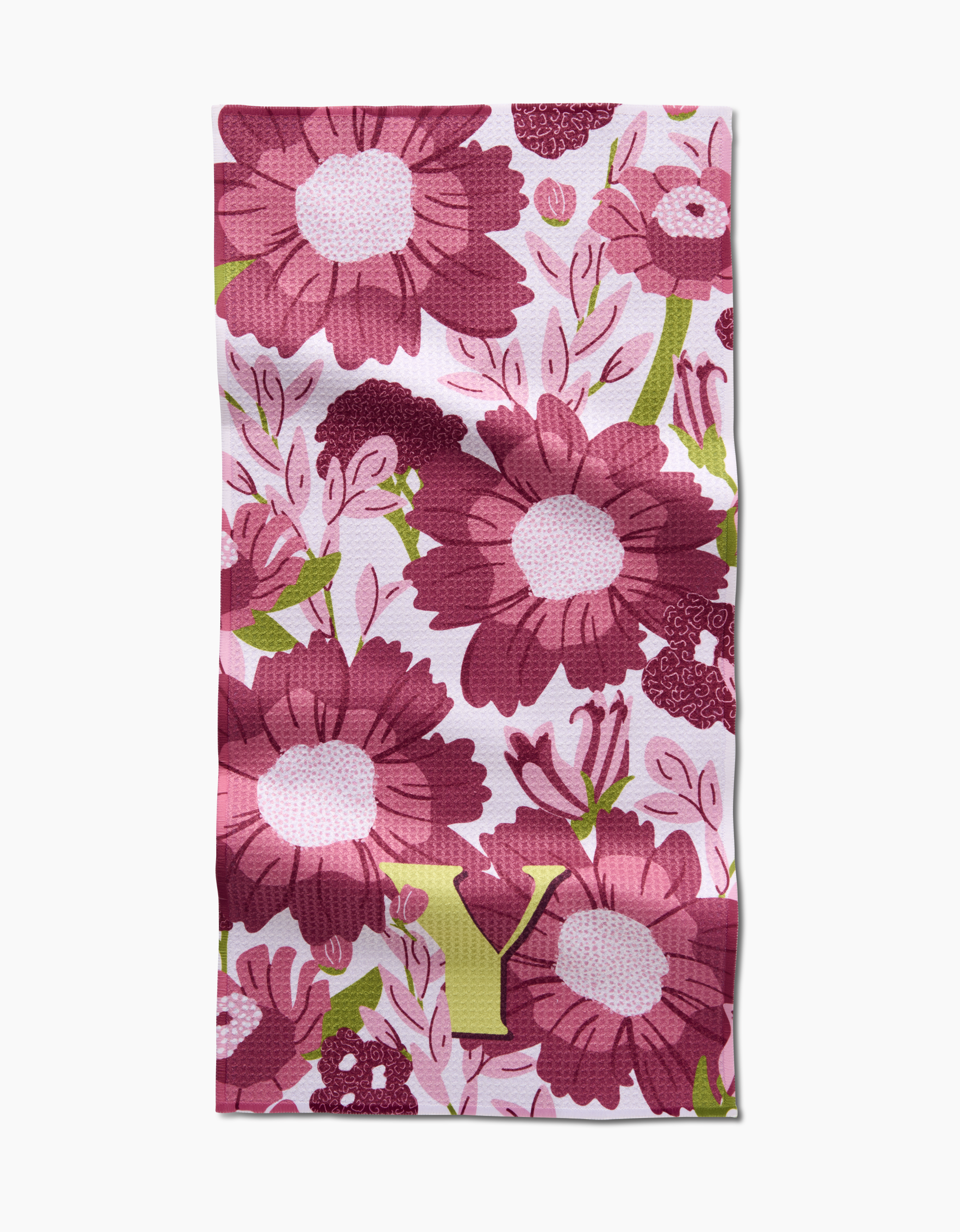Geometry - Wholesale Tea Towel - Geometry Monogram Floral Bar Towel28