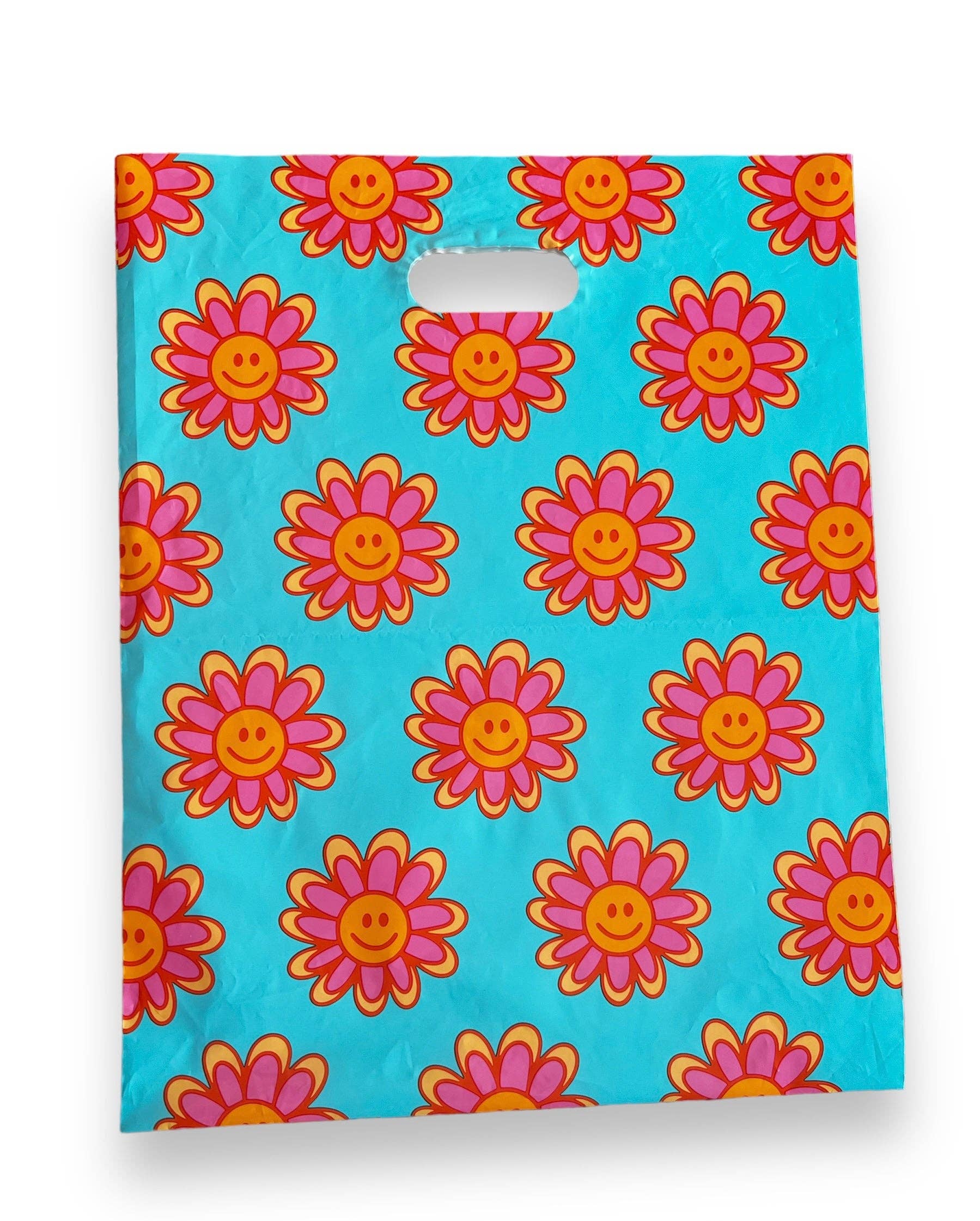 Trendy Chick Mailers - Wholesale Gift Bag - 12x15 Retro Smiles Merchandise Bag1