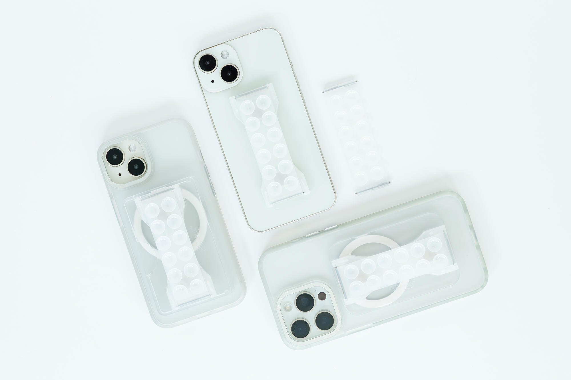 LoveHandle - Wholesale Phone/Tablet Stand - LoveHandle PRO For MagSafe- Clear Suction5