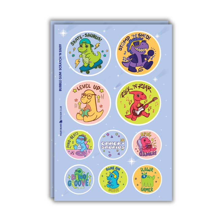 Joueur-saurus pour la vente par Four Bears Sticker Club