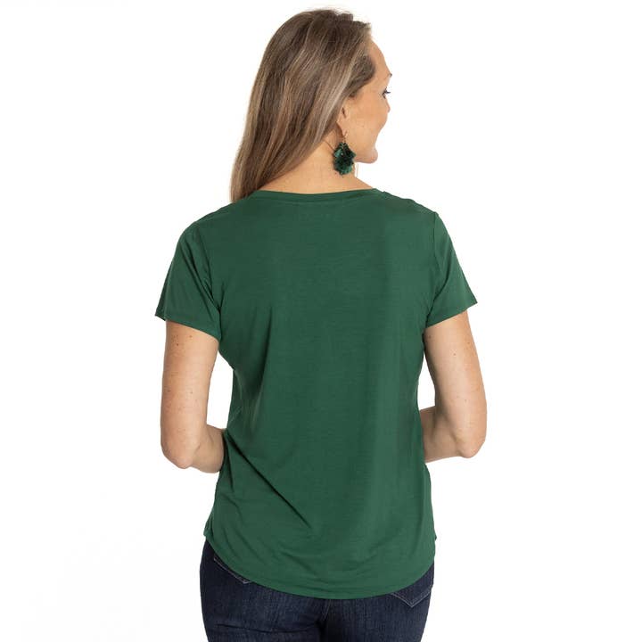Flying Colors Apparel - Wholesale T-Shirt - Women's - The Scarlet Scoop Neck Tee33