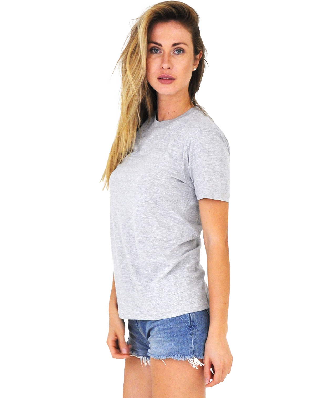 U.S. Apparel - Wholesale T-Shirt - Women's - Unisex Fit Tubular Crew Neck Tee17