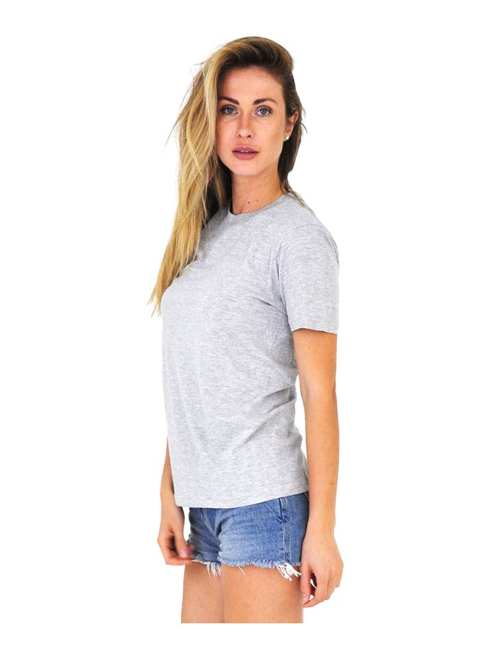 U.S. Apparel - Wholesale T-Shirt - Women's - Unisex Fit Tubular Crew Neck Tee17