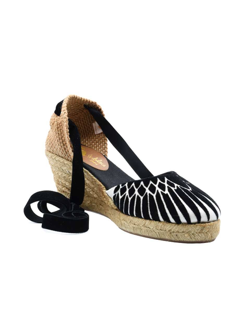 Malvaloca Brand – Großhandel Schuhe mit Keil-Absatz - Damen – Alpargatas mit Keilabsatz Monaco Atenea2