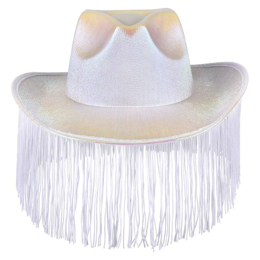 La Luna Bella - Toys - Wholesale Cowboy Hat - Women's - Colorful Cowgirl Hat With Tinsel 48ct - LLB Toys2