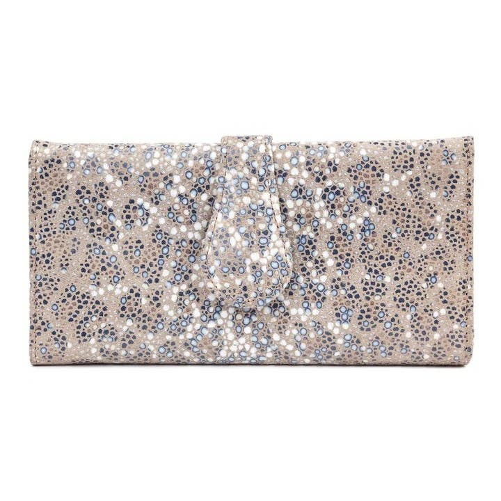 CoFi Leathers – wholesale Wallet – Women's – Mila Trifold Wallet - Leopard Stingray