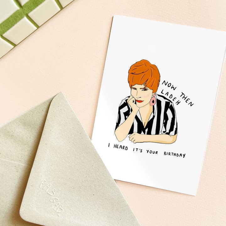 Fab Gab - Wholesale Birthday Card - Meme Birthday Card - Charity Shop Sue - Funny Birthday - Greeting Cards - A6