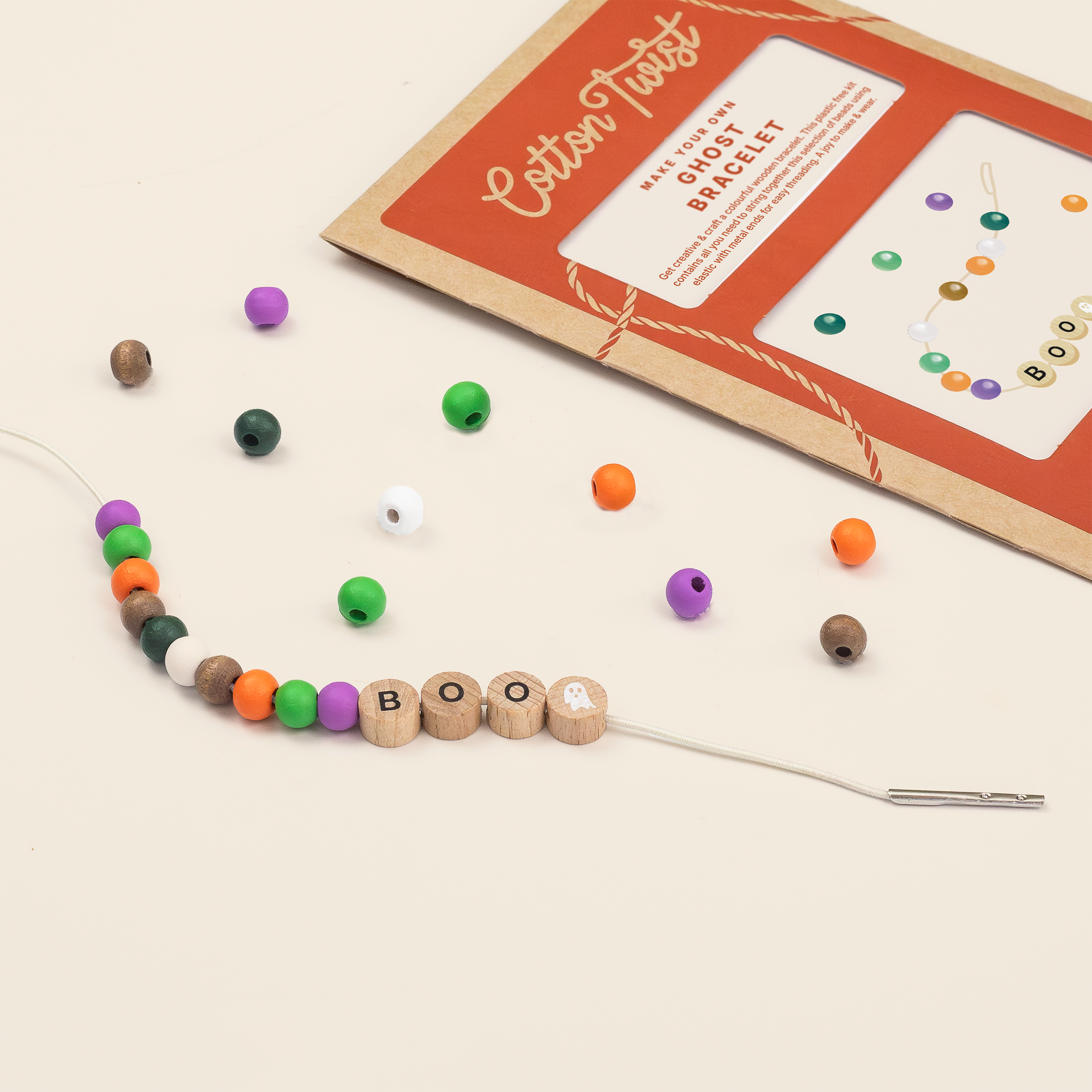 Cotton Twist (USA DUTIES PAID) - Wholesale DIY Jewellery – Child - Make Your Own Ghost Bracelet4