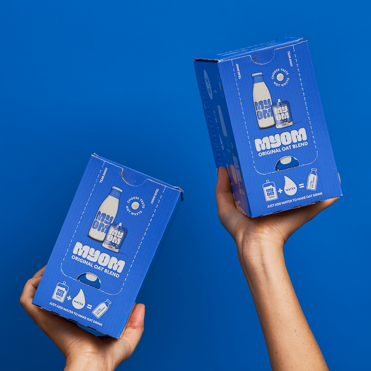 MYOM – wholesale Non-dairy milk – MYOM 1L Oat Milk Blend Case of 32 x 130g (Makes 32 litres)4