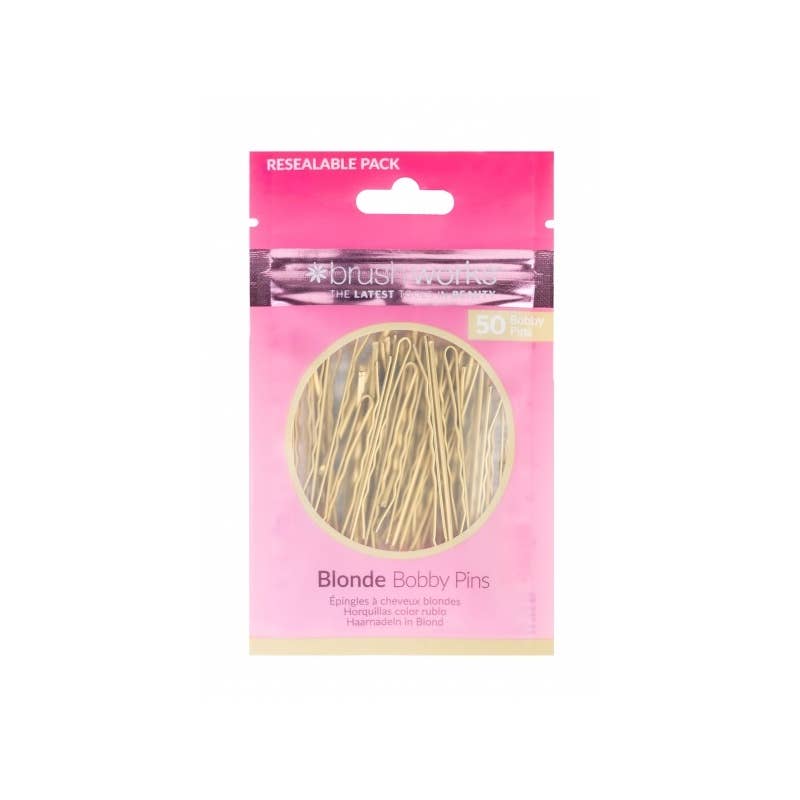 Beauty Pro - Wholesale Bobby pin – Women’s - Brushworks Blonde Bobby Pins