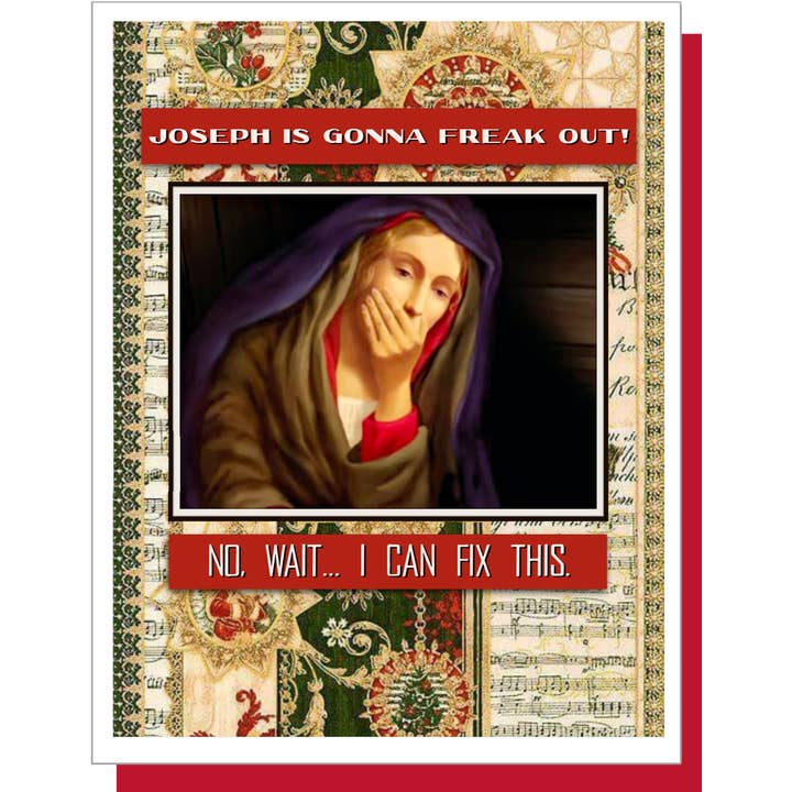 Ümlaut Brooklyn - Venta al por mayor Tarjetas de Navidad - Puedo Arreglar Esto - Tarjeta de Navidad