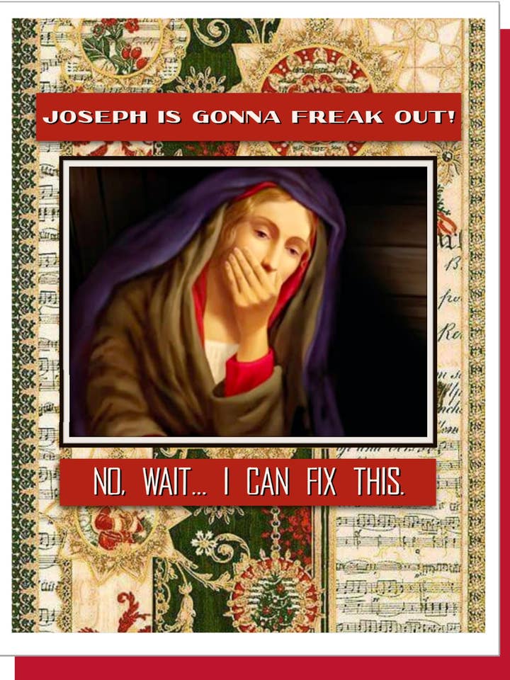 I Can Fix This - Christmas Card for wholesale by Ümlaut Brooklyn