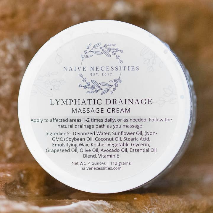 Naive Necessities - Wholesale Body Cream/Lotion - Lymphatic Massage Cream0