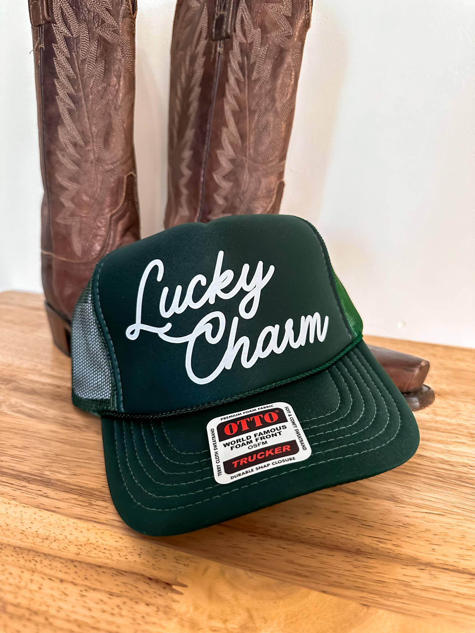Hartland Goods - Wholesale Trucker Hat - Women's - Lucky Charm Trucker Hat - St. Patricks Day 20251