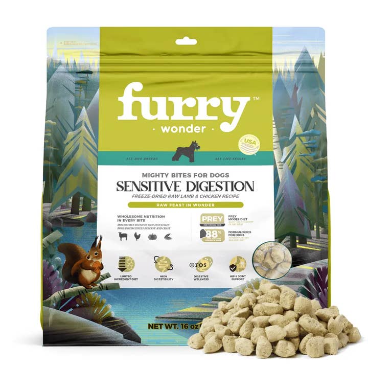 Sensitive Digestion Freeze-Dried Raw Lamb & Chicken Recipe for wholesale by FURRY WONDER