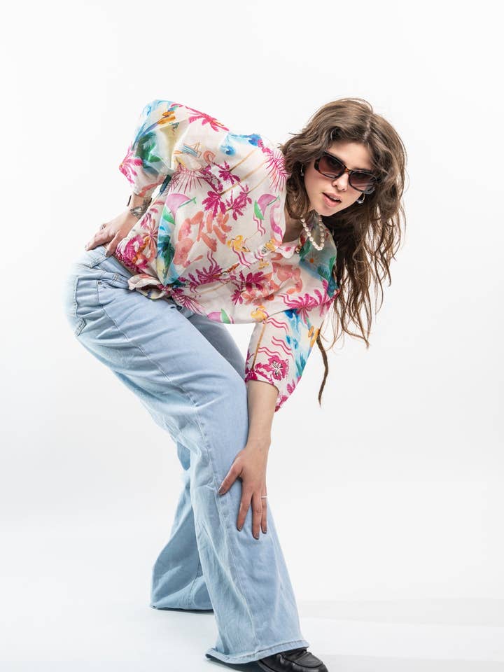 pink ELENI 28 Blouse for wholesale on Faire