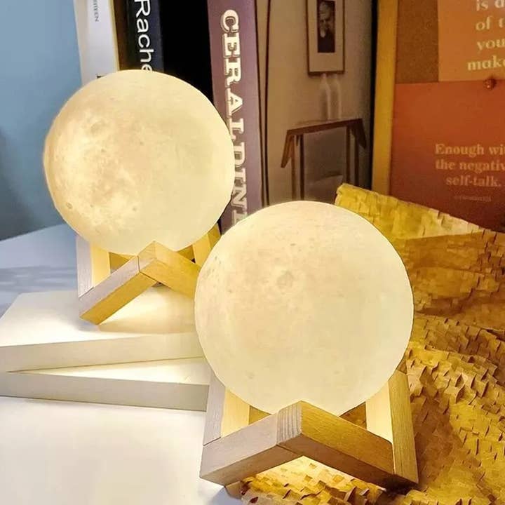 Moon Planet Night Light Lamp Holiday Décor and other Purchase Wholesale smart moon lamp. Free Returns & Net 60 Terms on Faire trending on Faire.
