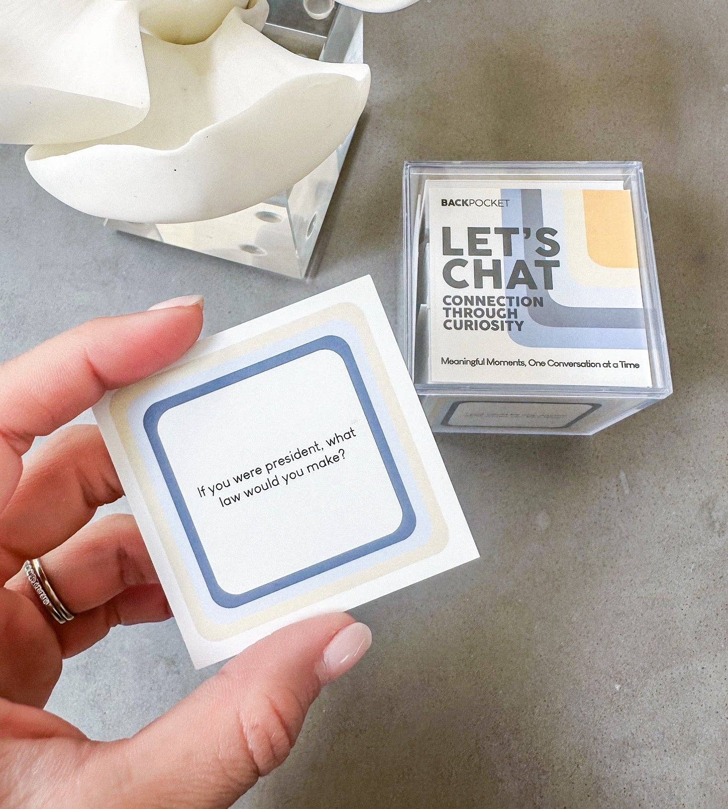 BACKPOCKET - Vendita all'ingrosso Giochi di carte - Parliamo: Connessione Attraverso la Curiosità2