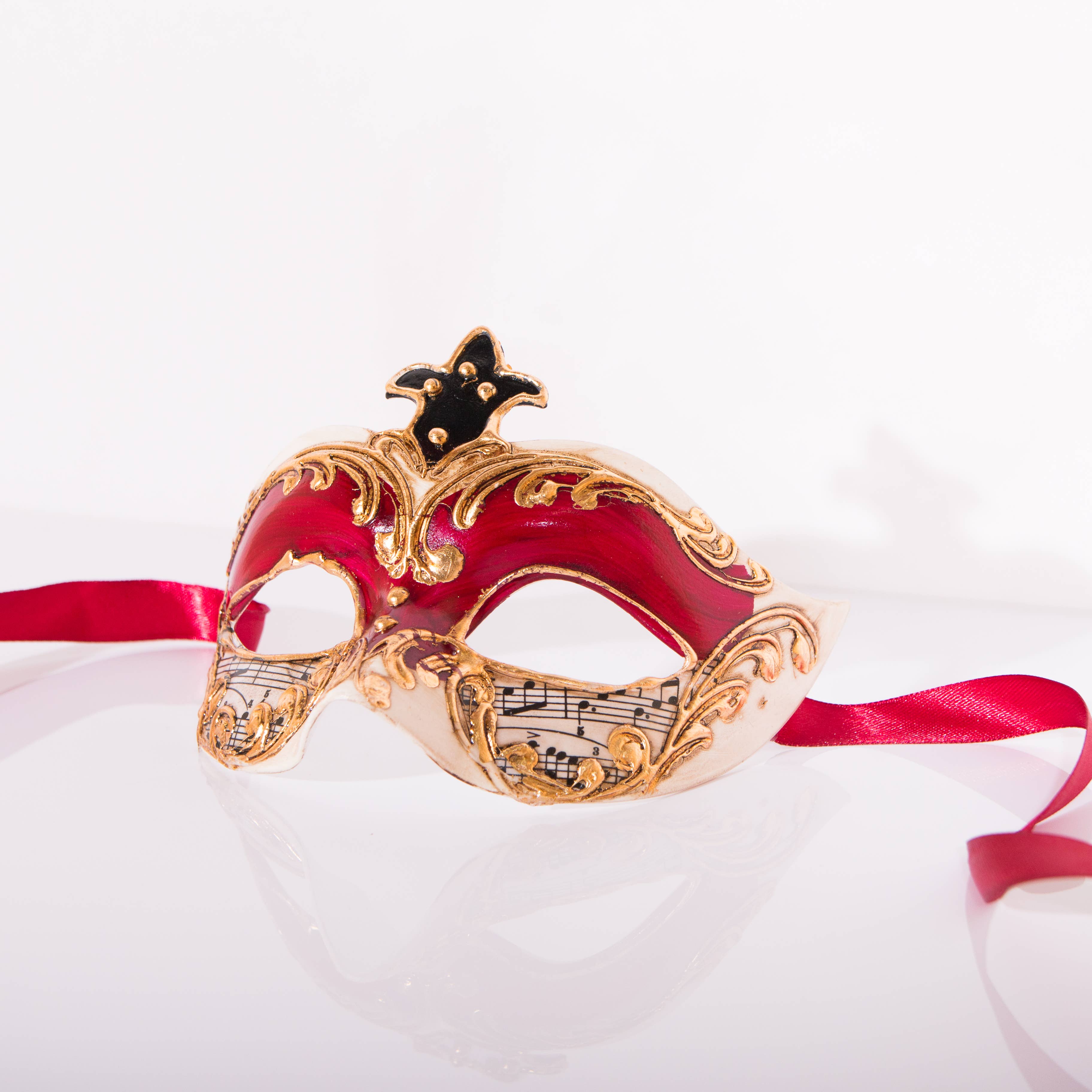 Regalmoda - Vendita all'ingrosso Costume di carnevale - Donna - Venetian mask - Colombina Lamè3