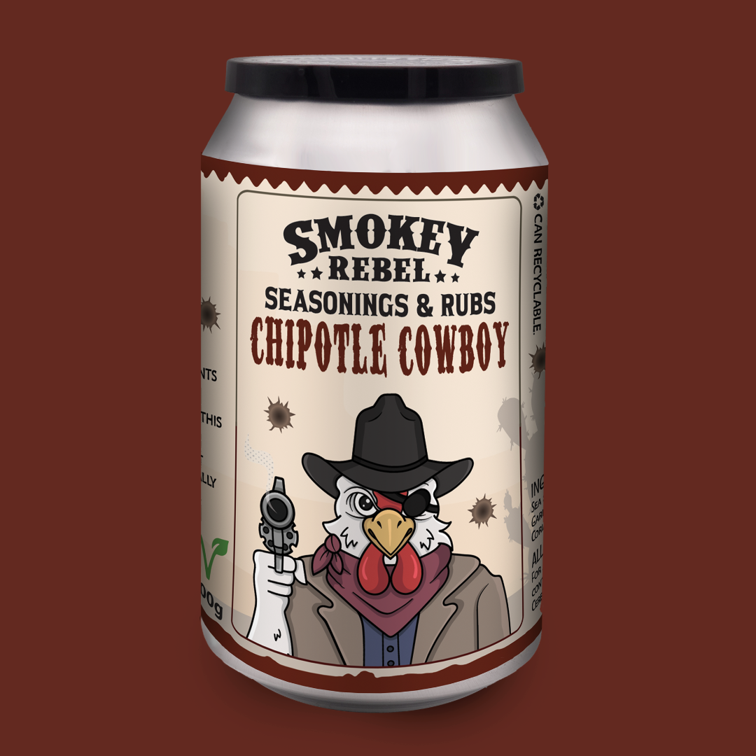 Smokey Rebel - Wholesale Rub - Chipotle Cowboy Chicken Rub5