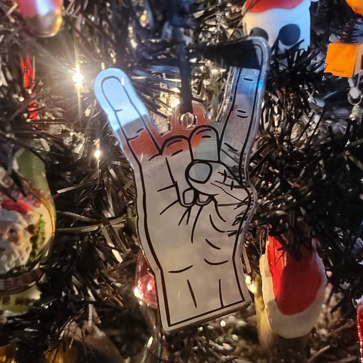 Le métal est éternel Ornement de vacances pour la vente par Mixtape Your Life