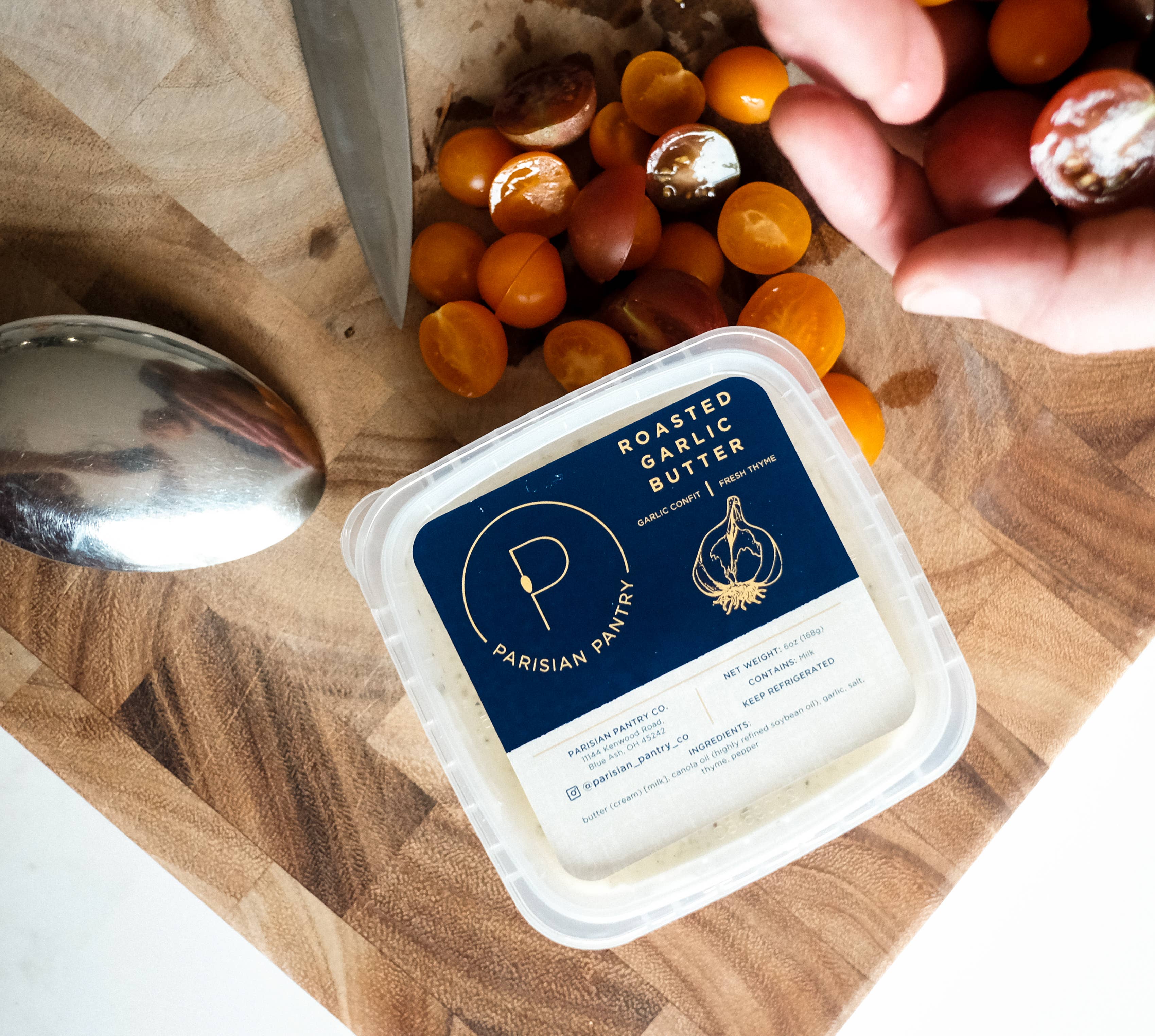 Parisian Pantry Co. - Wholesale Butter - Roasted Garlic Butter | Butter1