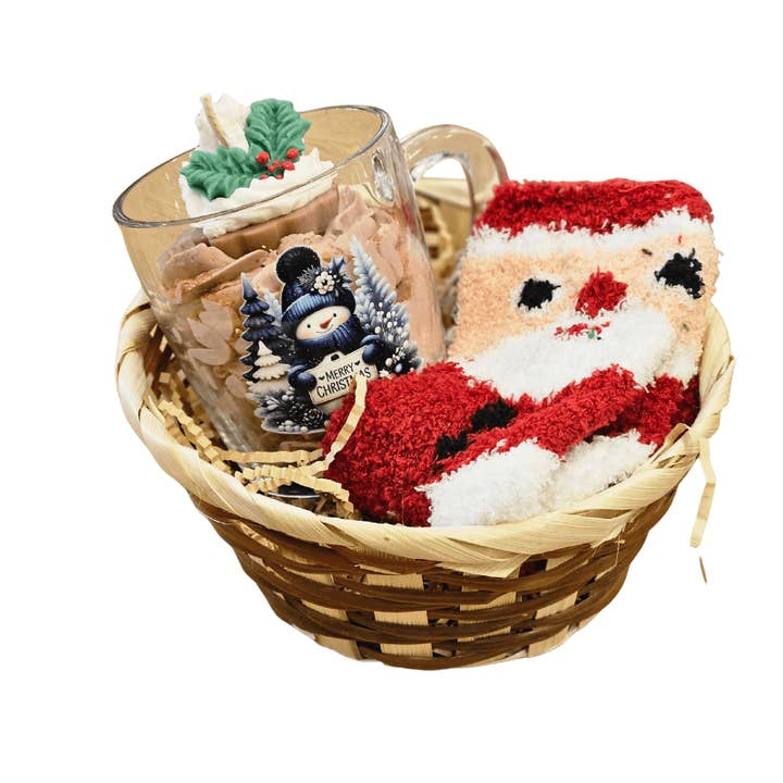 Sab&co - Wholesale Jar/Filled Candle - Chestnut Brown Sugar Candle – Cocooning set with socks4