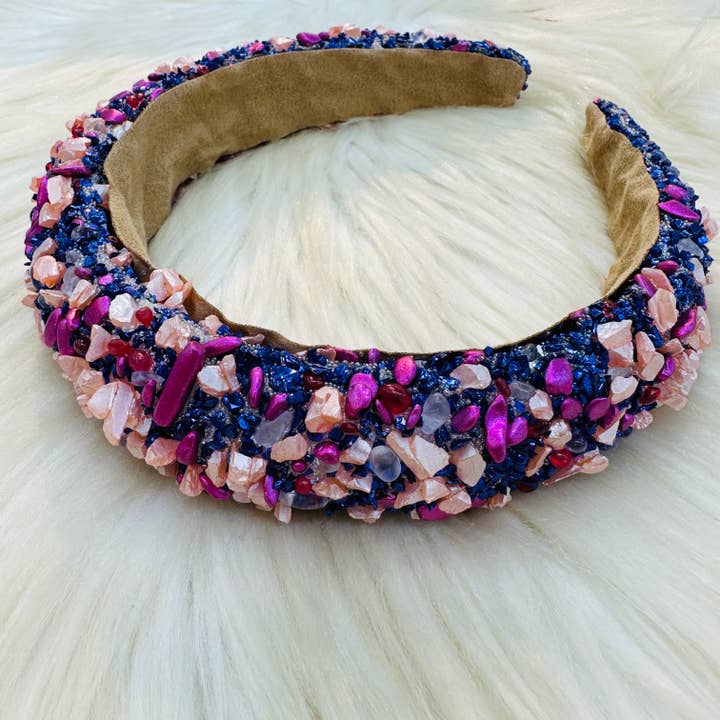Queens Designs - Wholesale Fashion Headband - Women's - Confetti Headbands