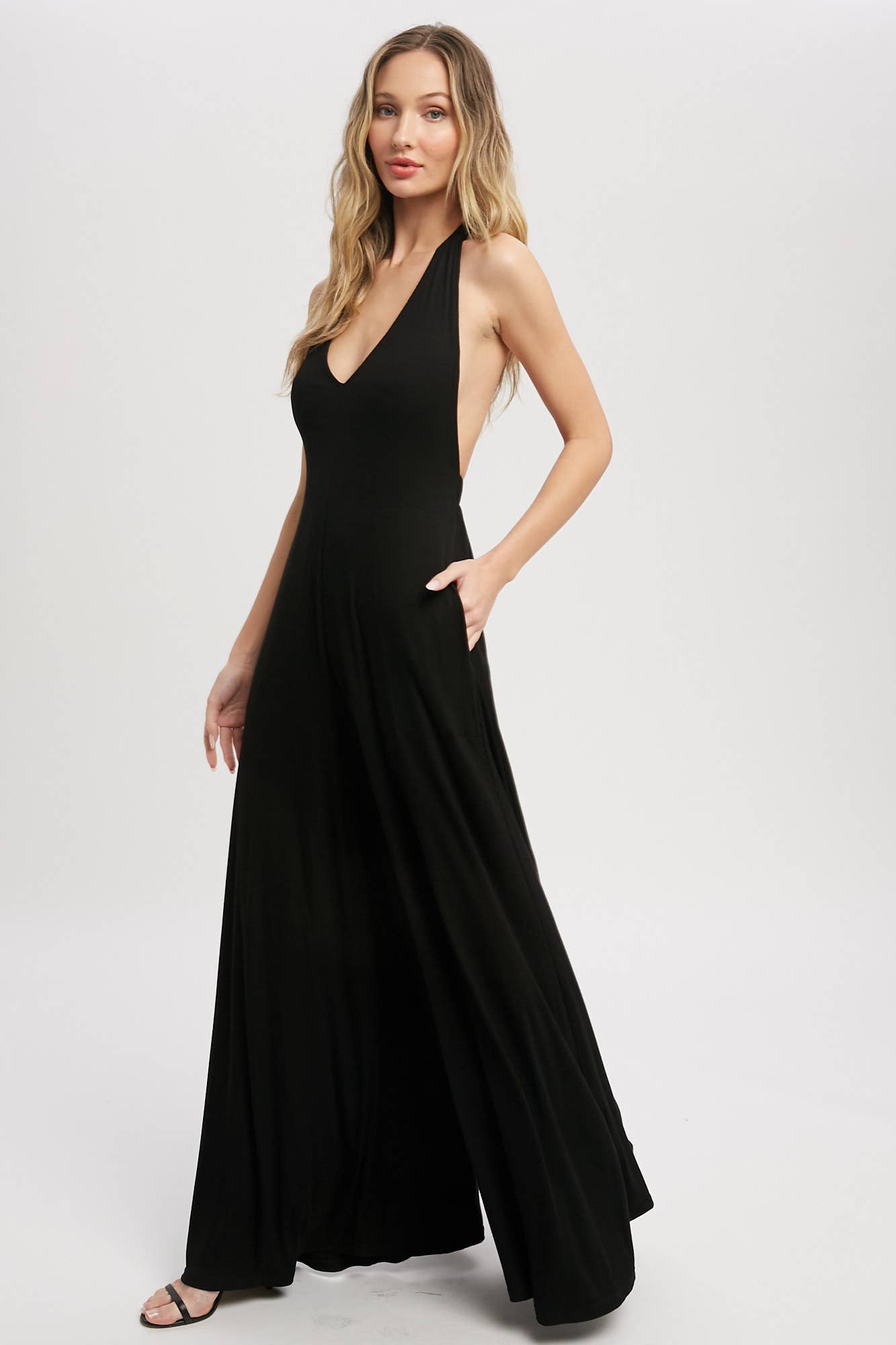 Bluivy - Wholesale Jumpsuit - Women's - WIDE LEG HALTER JUMPSUIT15