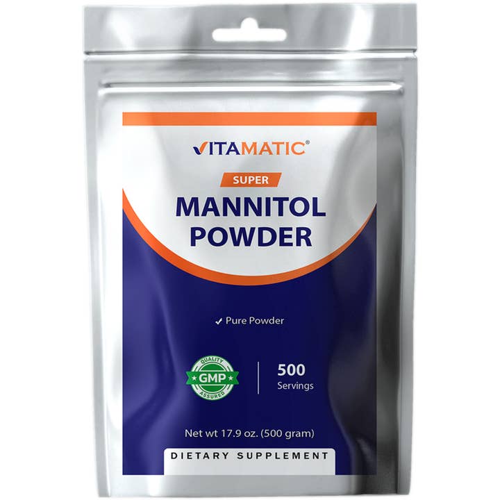 Vitamatic - Wholesale Oral Supplement/Vitamin - Vitamatic Mannitol Powder-1000 mg per Serving
